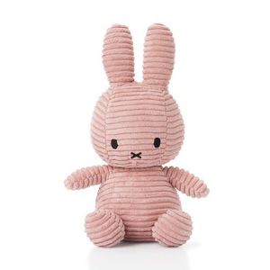 NWT Pink Corduroy Miffy Plush 9”